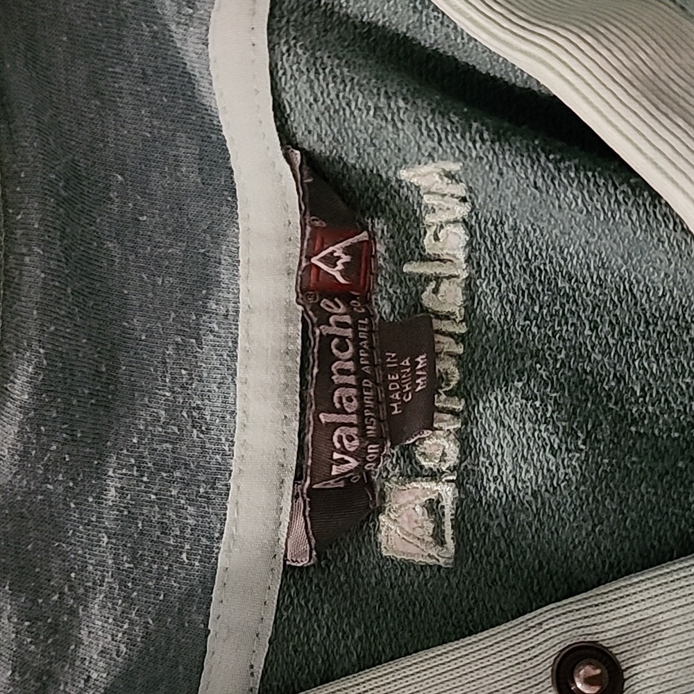 Avalanche Pullover Quarter Snap Button Sweater Me… - image 2